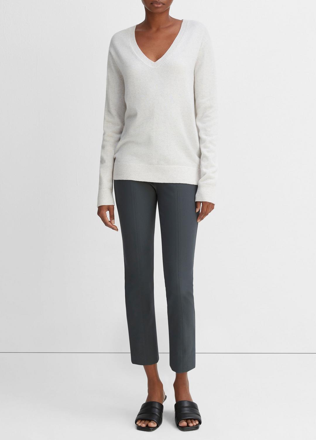 VINCE Recommended - Cashmere Weekend V-Neck Sweater in V-Neck