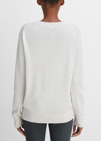 VINCE Recommended - Cashmere Weekend V-Neck Sweater in V-Neck