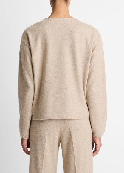 VINCE Trending - Italian Wool-Blend Lounge Pullover in Sweatshirts & Hoodies