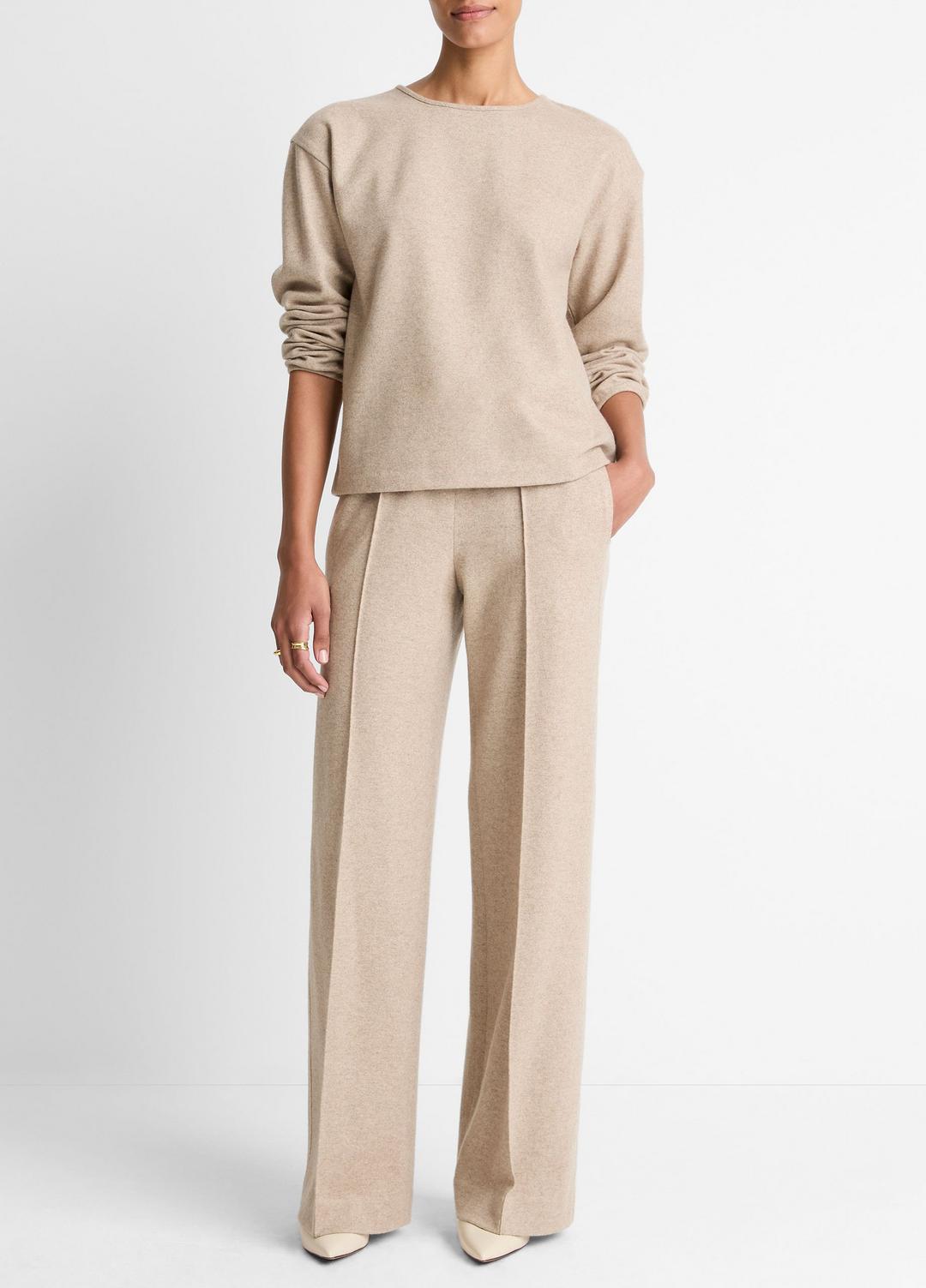 VINCE Trending - Italian Wool-Blend Lounge Pullover in Sweatshirts & Hoodies