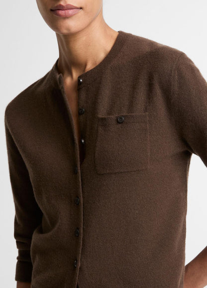 VINCE Quality - Wool & Cashmere-Blend Pocket Cardigan in Cardigans
