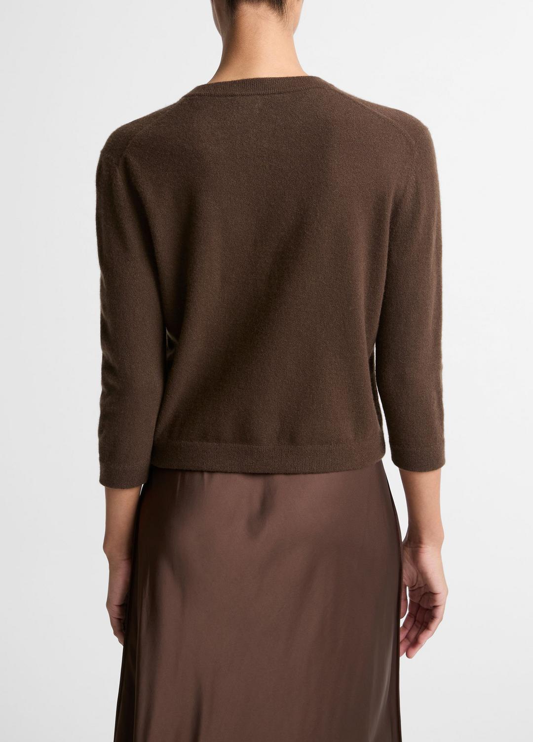 VINCE Quality - Wool & Cashmere-Blend Pocket Cardigan in Cardigans