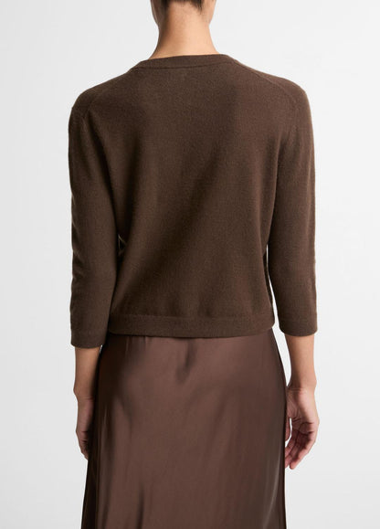 VINCE Quality - Wool & Cashmere-Blend Pocket Cardigan in Cardigans