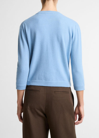 VINCE Quality - Wool & Cashmere-Blend Pocket Cardigan in Cardigans
