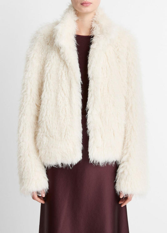 VINCE Best Seller - Shaggy Faux-Fur Jacket in Jackets