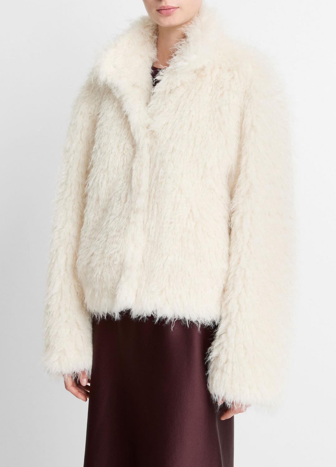 VINCE Best Seller - Shaggy Faux-Fur Jacket in Jackets