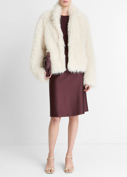 VINCE Best Seller - Shaggy Faux-Fur Jacket in Jackets