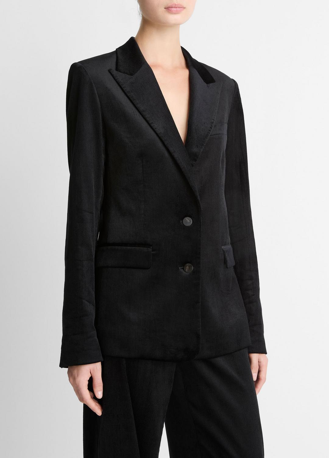 VINCE Best Seller - Italian Velvet Blazer in Blazers