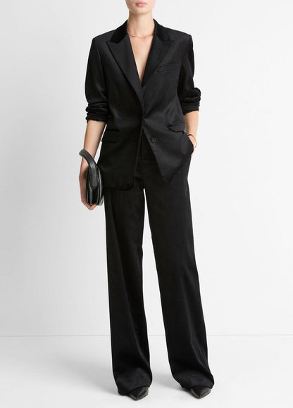 VINCE Best Seller - Italian Velvet Blazer in Blazers