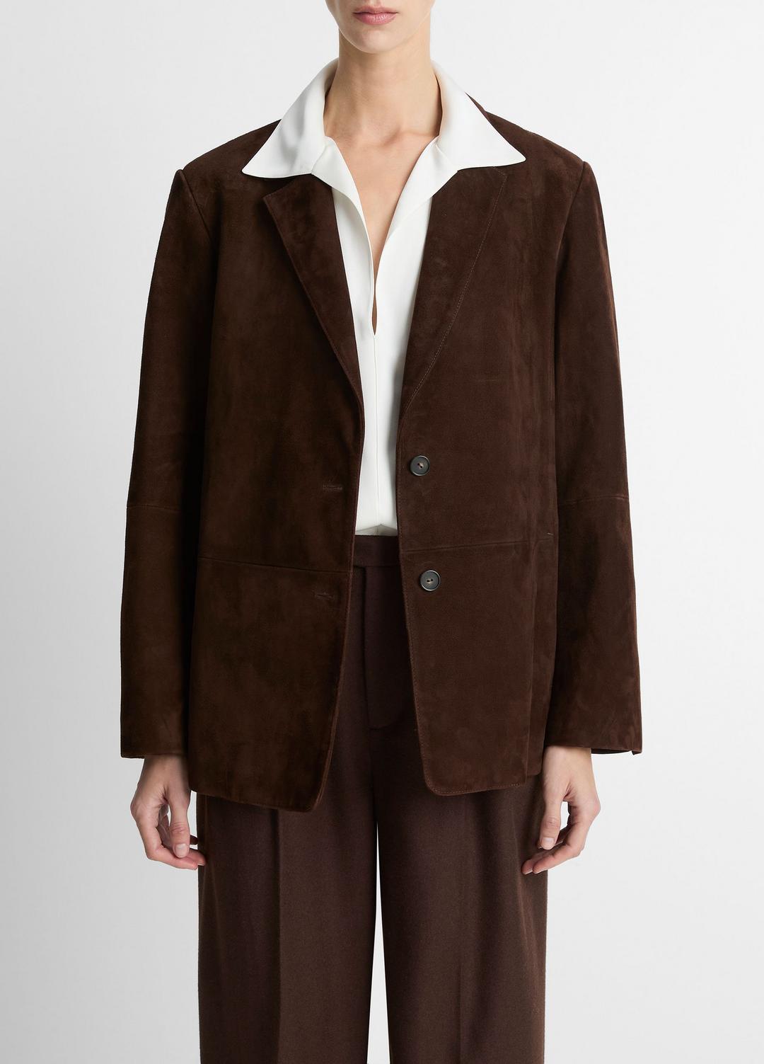 VINCE Great Value - Suede Blazer in Blazers