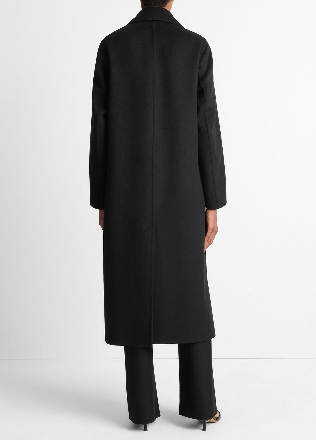 VINCE Everyday - Wool-Blend Single-Breasted Coat in Coats