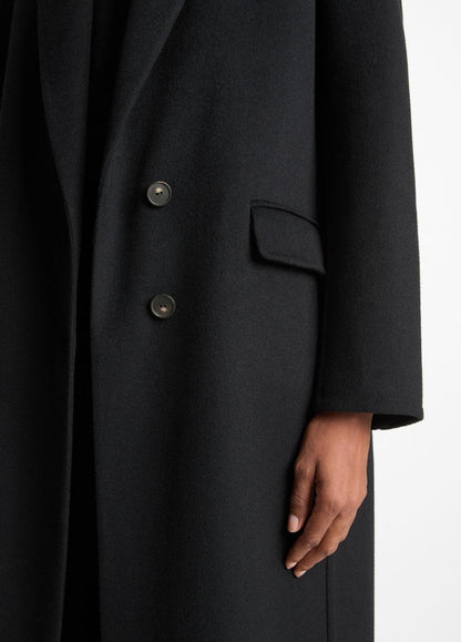 VINCE Everyday - Wool-Blend Single-Breasted Coat in Coats