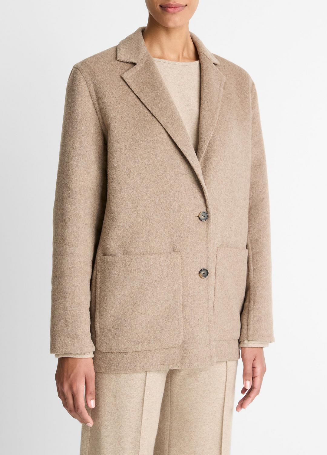 VINCE Trending - Double-Face Wool & Cashmere-Blend Blazer in Blazers