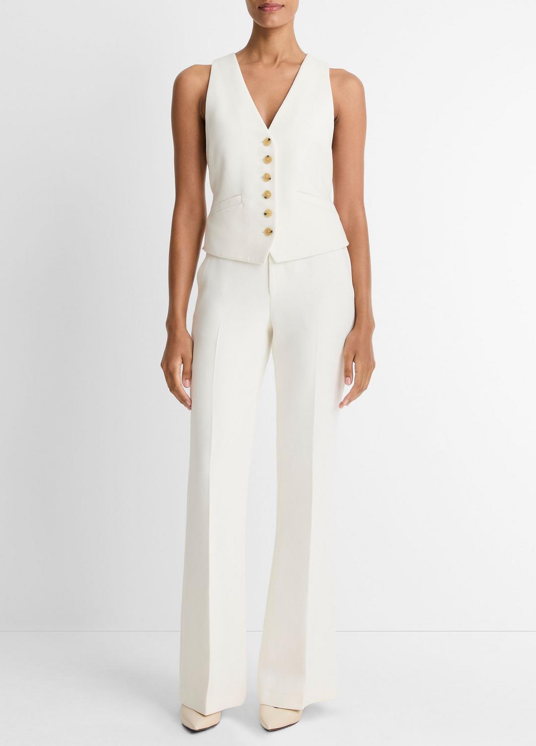 VINCE Trending - Sculptural Fitted Vest in Vests
