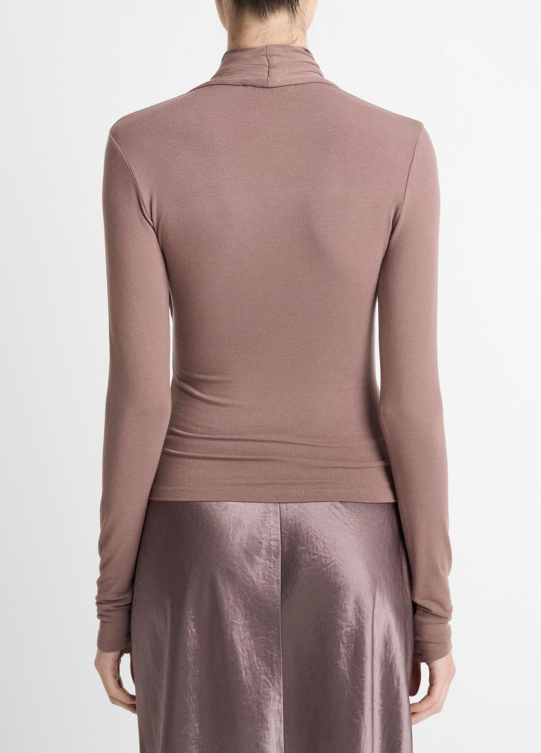 VINCE Best Price - Fixed Wrap Long-Sleeve Top in Long Sleeve