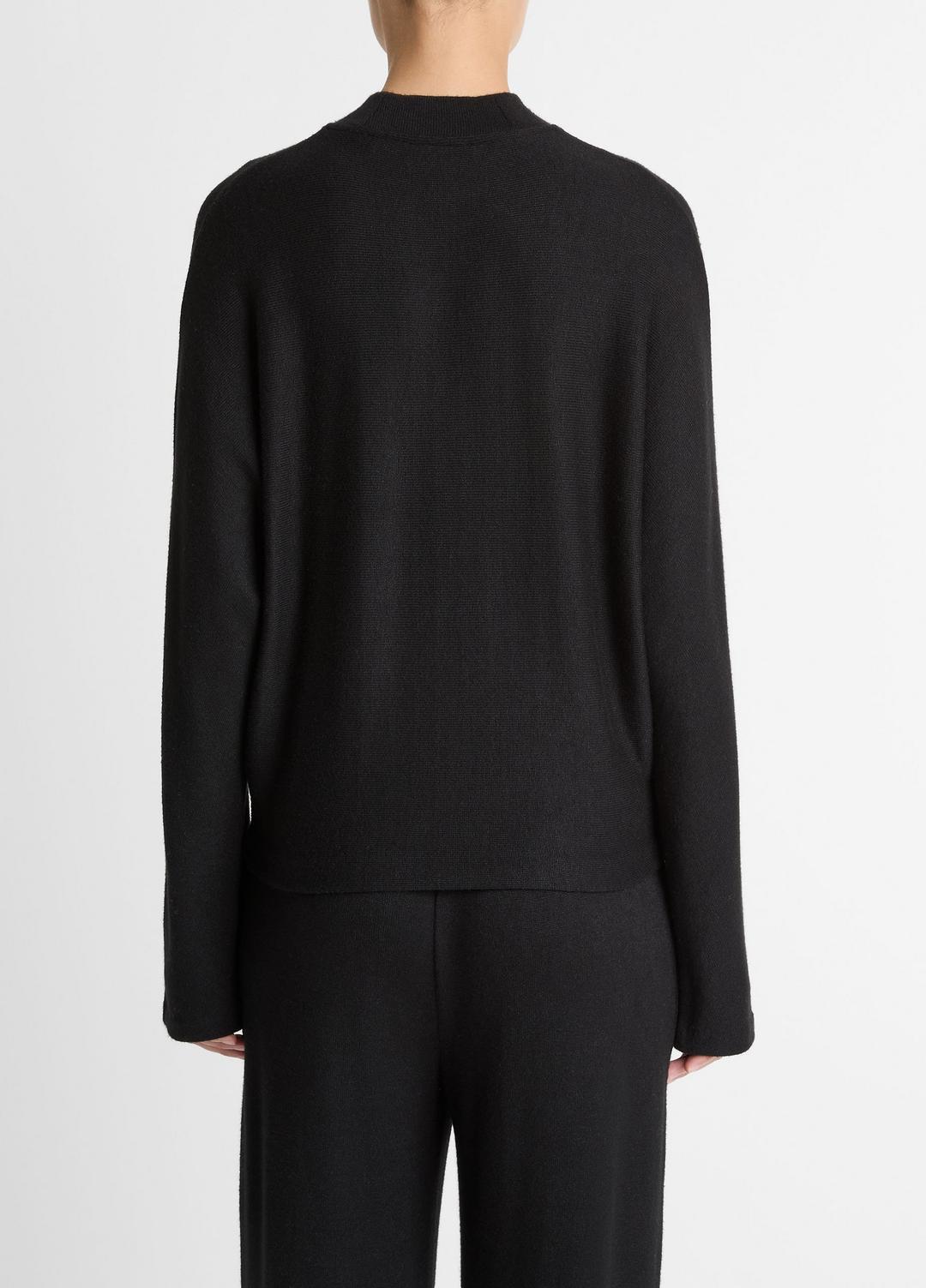 VINCE Quality - Cozy Dolman-Sleeve Mock-Neck Top in Long Sleeve