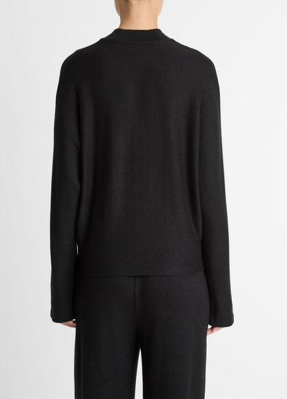 VINCE Quality - Cozy Dolman-Sleeve Mock-Neck Top in Long Sleeve