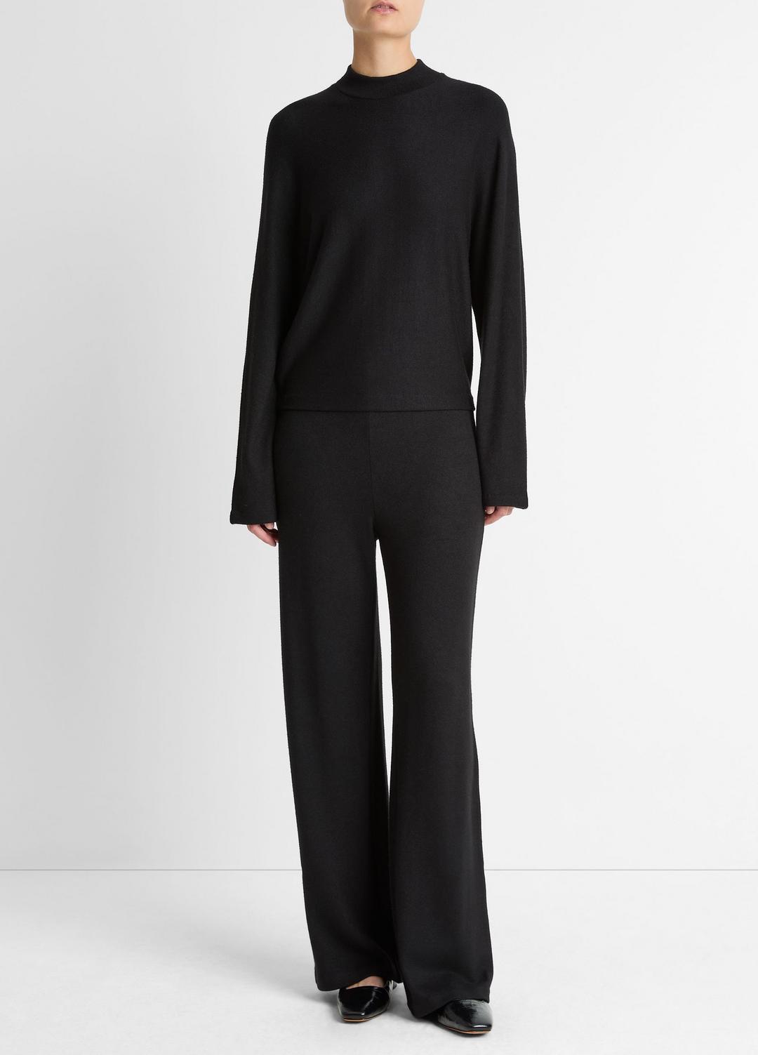 VINCE Quality - Cozy Dolman-Sleeve Mock-Neck Top in Long Sleeve