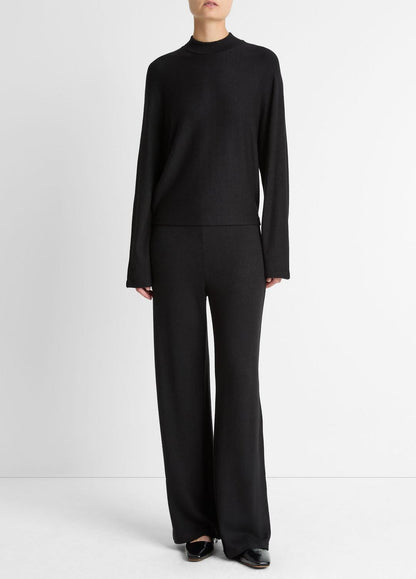 VINCE Quality - Cozy Dolman-Sleeve Mock-Neck Top in Long Sleeve