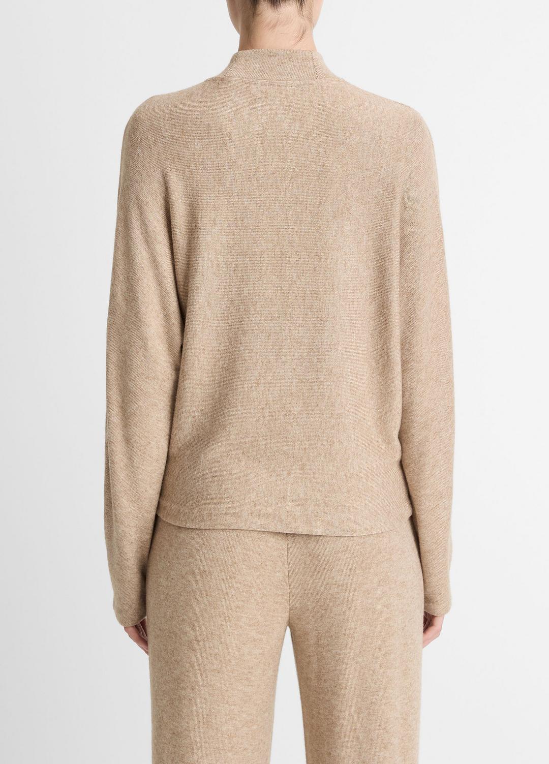 VINCE Value - Cozy Dolman-Sleeve Mock-Neck Top in Long Sleeve