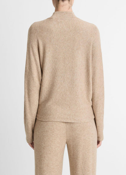 VINCE Value - Cozy Dolman-Sleeve Mock-Neck Top in Long Sleeve