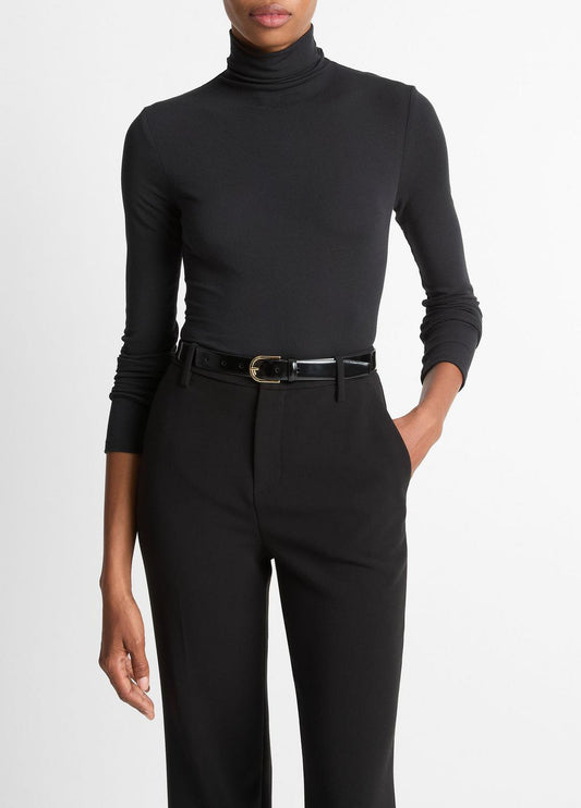 VINCE Latest - Essential Long-Sleeve Turtleneck Top in Long Sleeve