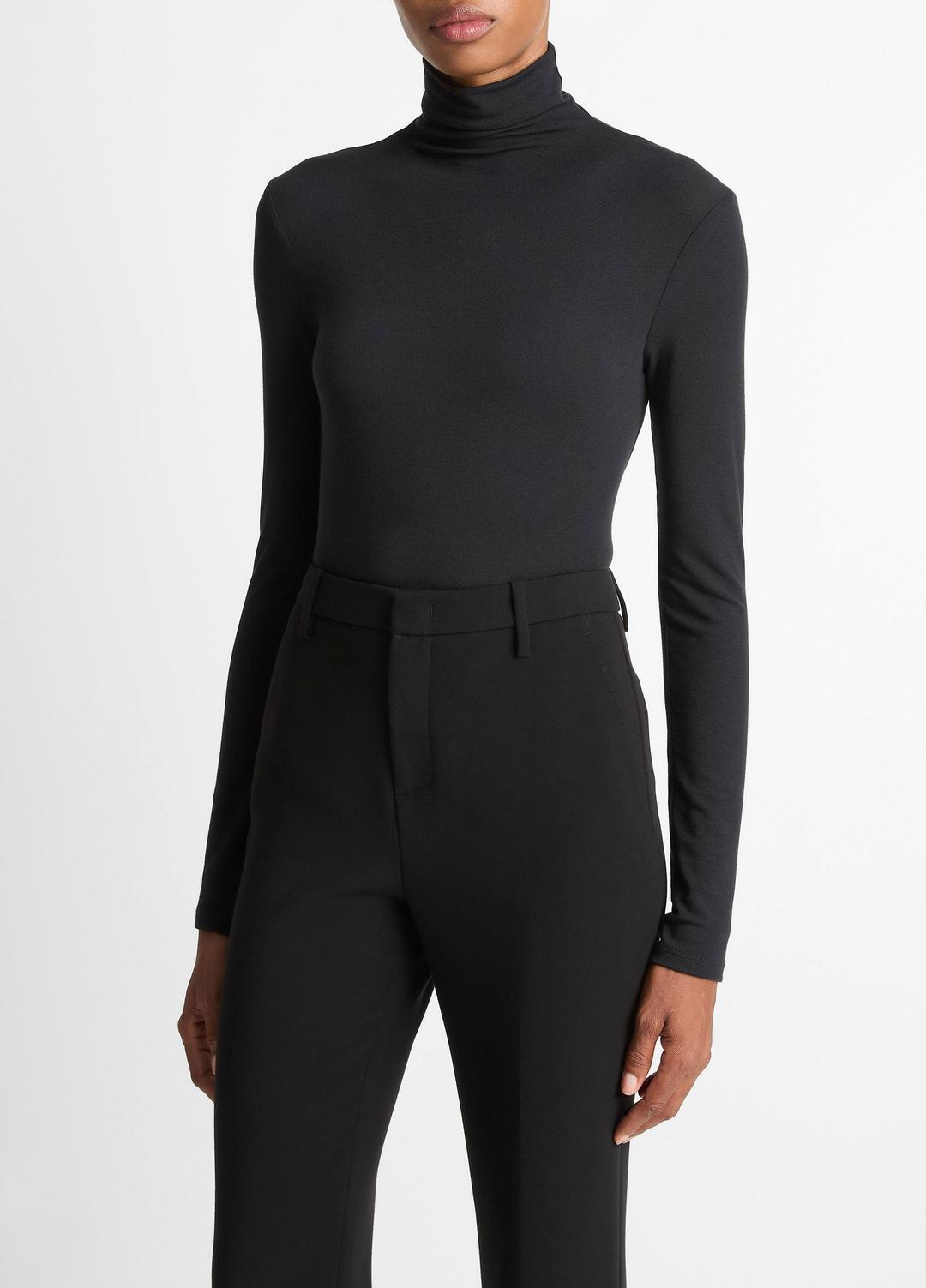 VINCE Latest - Essential Long-Sleeve Turtleneck Top in Long Sleeve