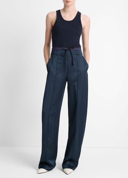 VINCE New - Ribbed Scoop-Neck Tank in Tank Tops