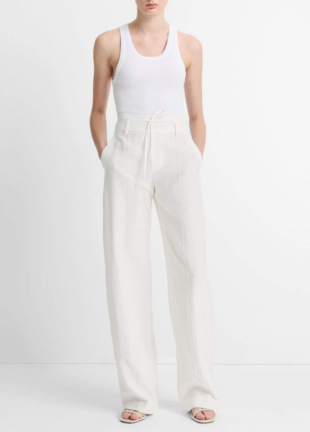 VINCE New - Ribbed Scoop-Neck Tank in Tank Tops