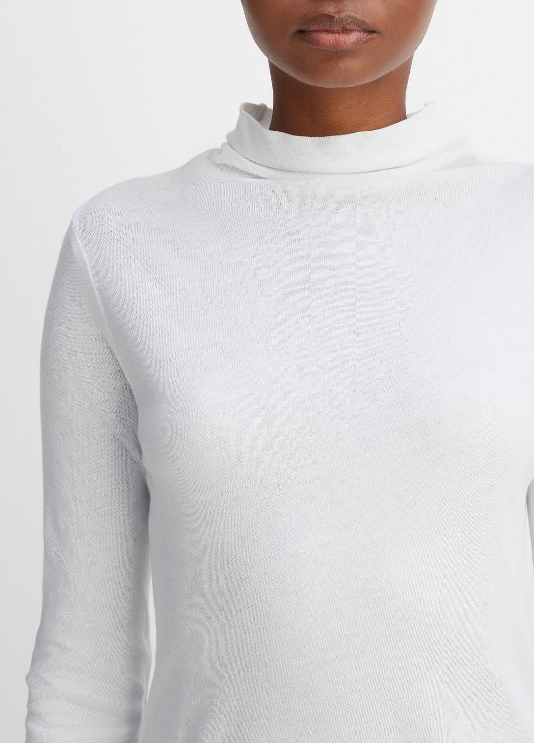 VINCE Signature - Essential Long Sleeve Turtleneck in Long Sleeve