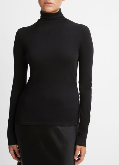 VINCE Top Pick - Essential Long Sleeve Turtleneck in Long Sleeve