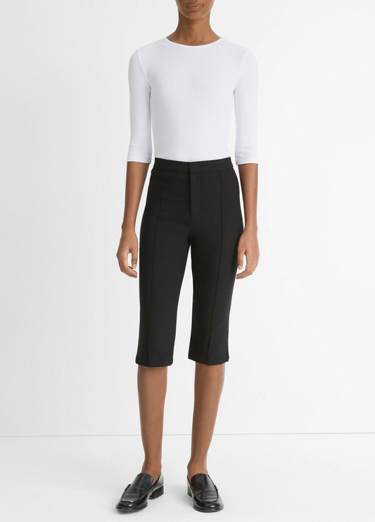 VINCE Trusted - Elbow-Sleeve Crew Neck T-Shirt in Short Sleeve