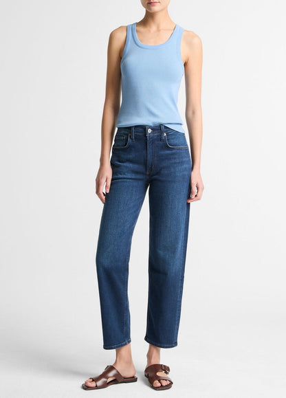 VINCE Deals - Ribbed Scoop-Neck Tank in Tank Tops