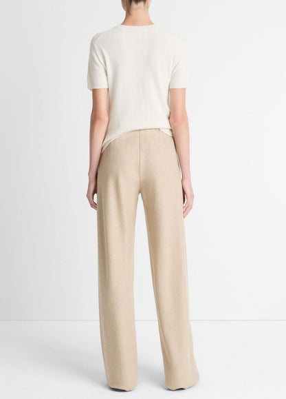 VINCE Great Value - Italian Wool-Blend High-Waist Bias Pant in Trousers