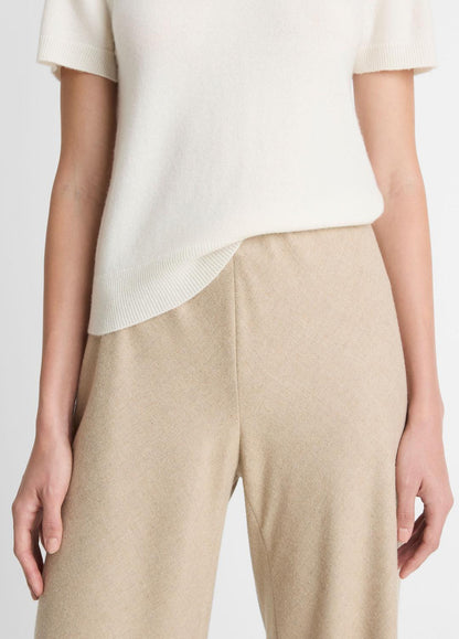 VINCE Great Value - Italian Wool-Blend High-Waist Bias Pant in Trousers