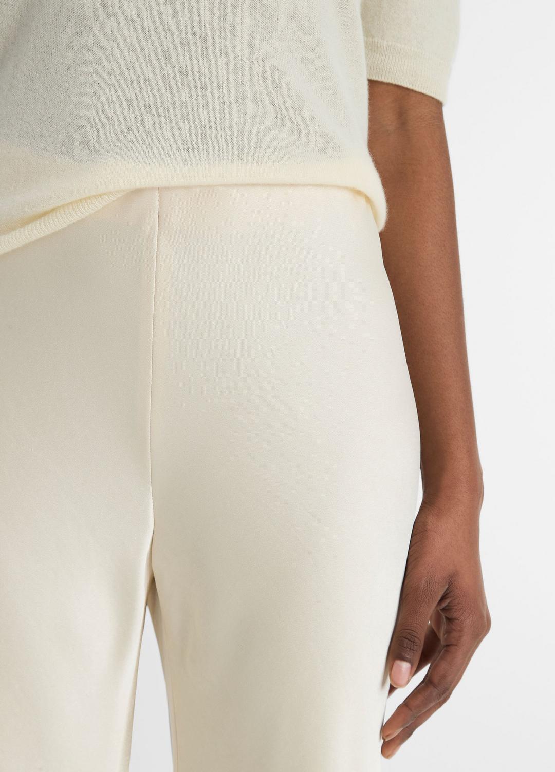 VINCE Signature - Colette High-Rise Fluid Satin Bias Pant in Pants