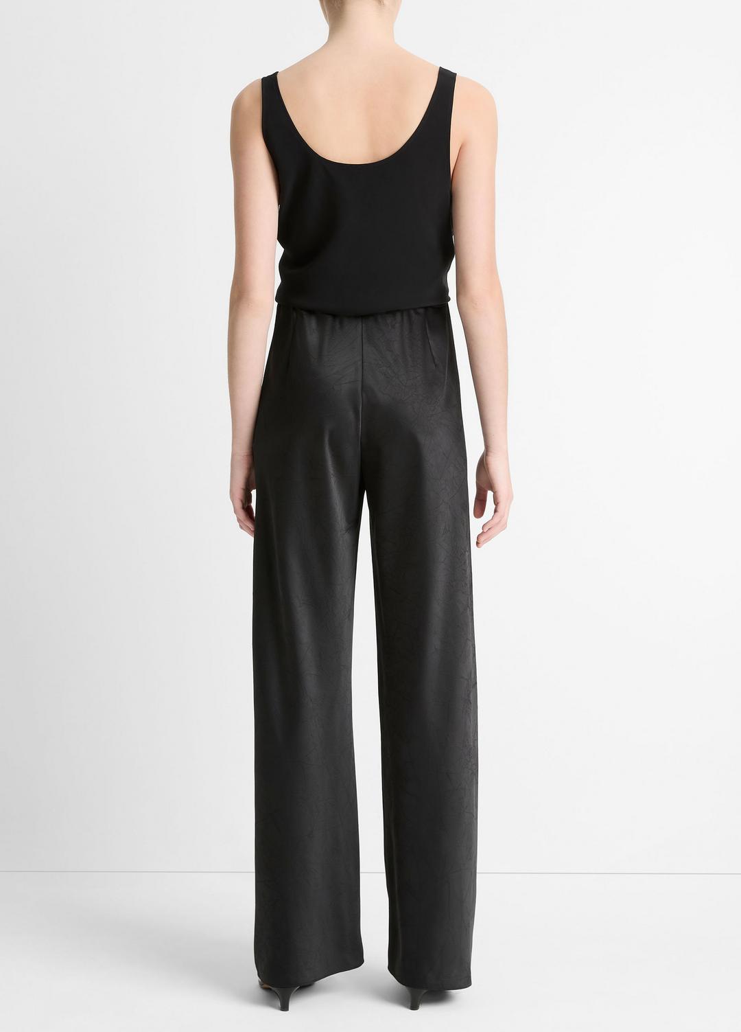 VINCE Recommended - Colette High-Rise Fluid Satin Bias Pant in Trousers