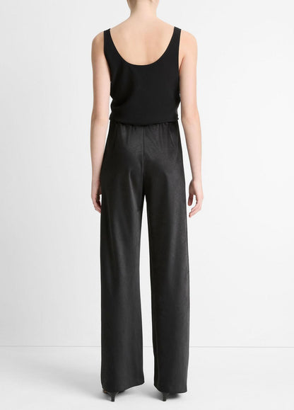 VINCE Recommended - Colette High-Rise Fluid Satin Bias Pant in Trousers