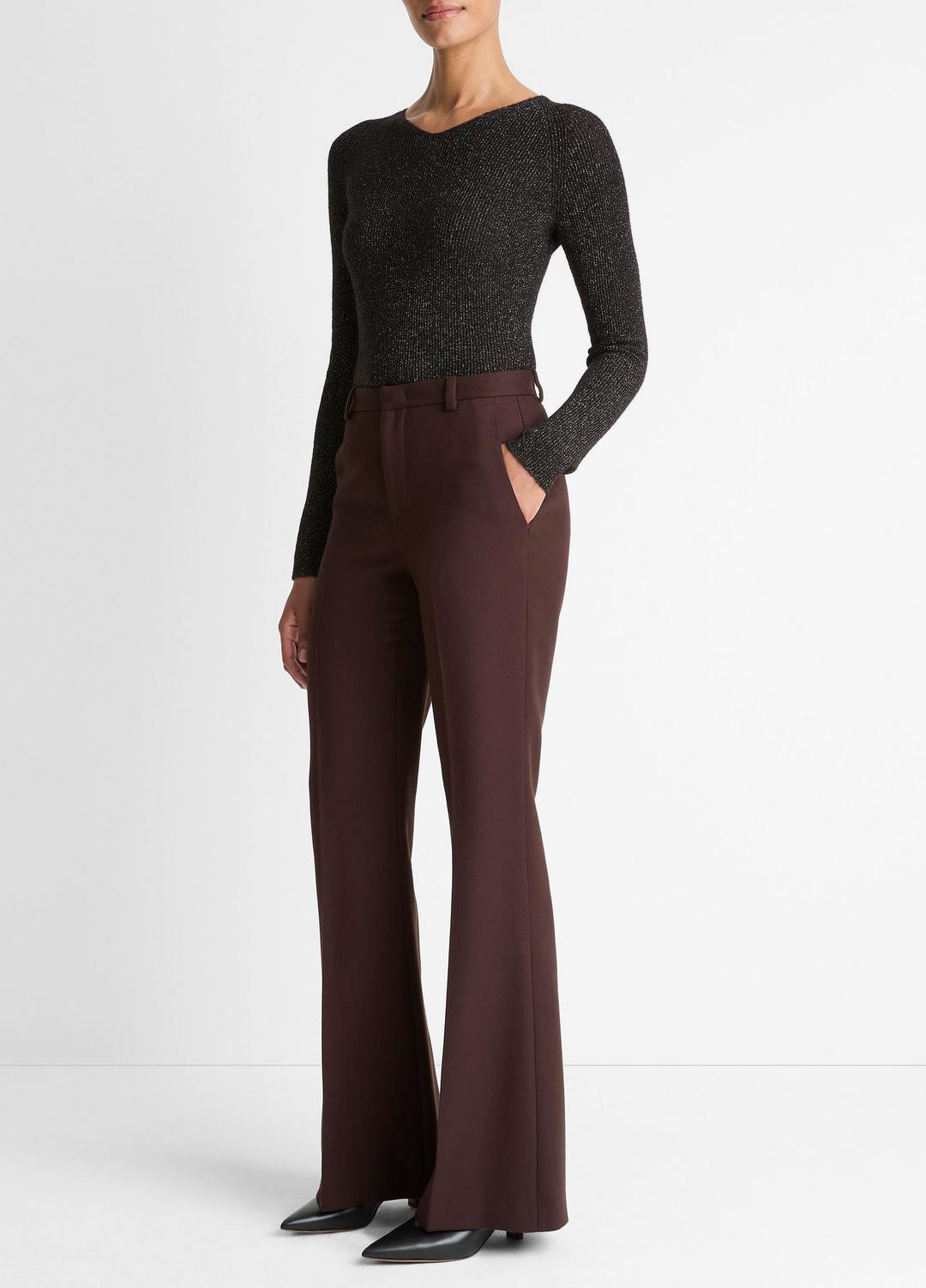 VINCE Everyday - Sculptural Flare Trouser in Trousers