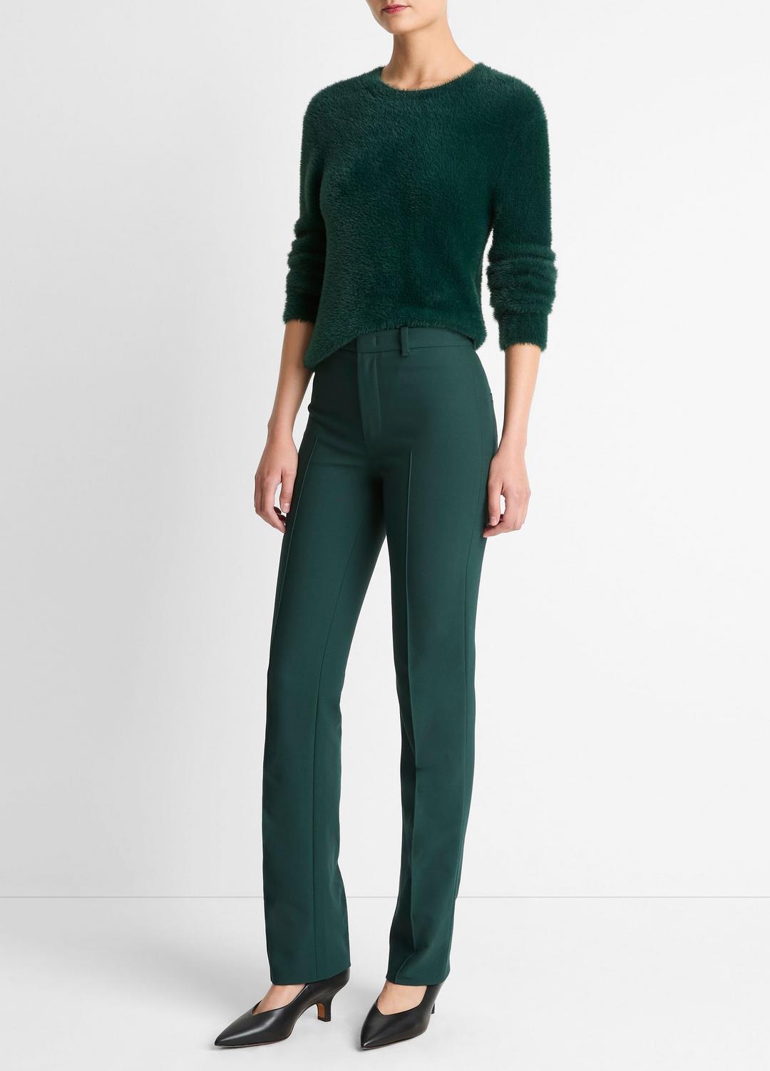 VINCE Premium - Cotton-Blend Slim Cigarette Pant in Trousers