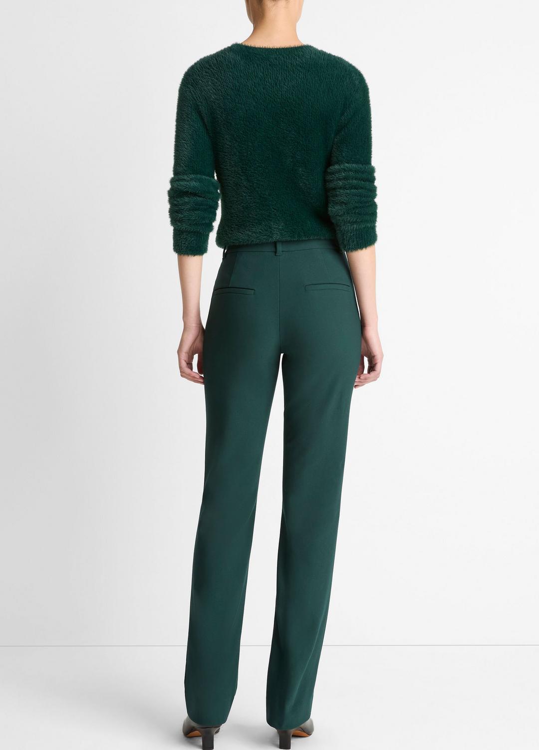 VINCE Premium - Cotton-Blend Slim Cigarette Pant in Trousers