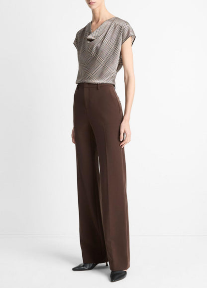 VINCE Sale - Mid-Rise Tailored Flare Pant in Trousers