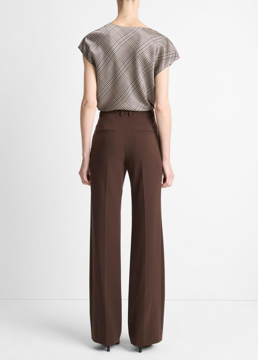VINCE Sale - Mid-Rise Tailored Flare Pant in Trousers