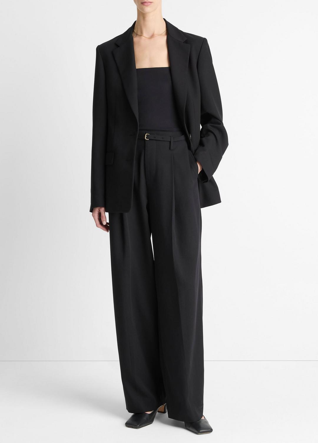 VINCE Best Price - High-Waist Pleated Trouser in Trousers