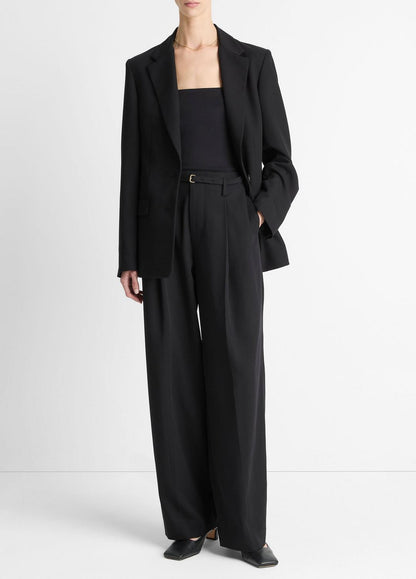 VINCE Best Price - High-Waist Pleated Trouser in Trousers