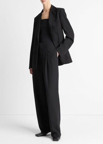 VINCE Best Price - High-Waist Pleated Trouser in Trousers