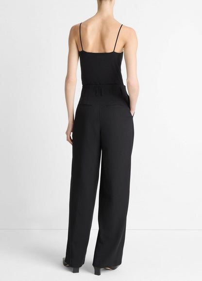 VINCE Best Price - High-Waist Pleated Trouser in Trousers