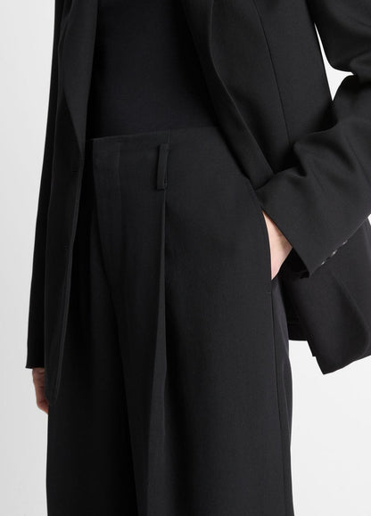 VINCE Best Price - High-Waist Pleated Trouser in Trousers