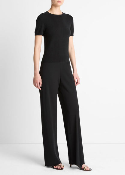 VINCE Best Seller - Colette High-Rise Crepe Bias Pant in Trousers