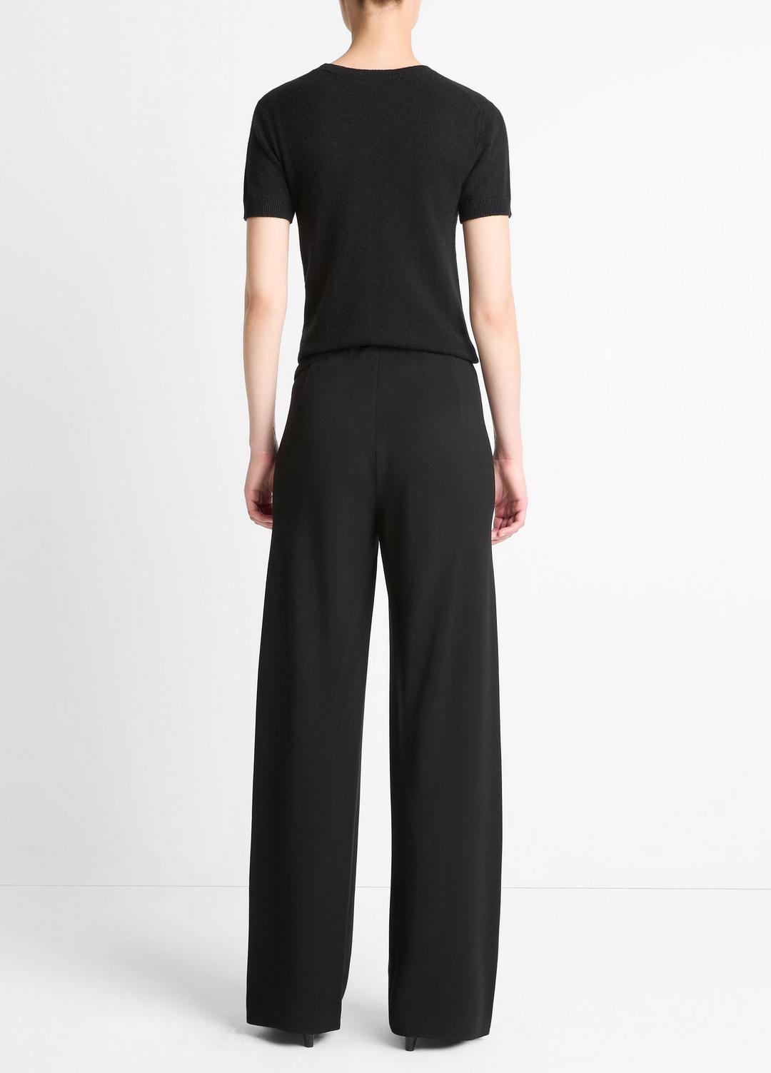 VINCE Best Seller - Colette High-Rise Crepe Bias Pant in Trousers